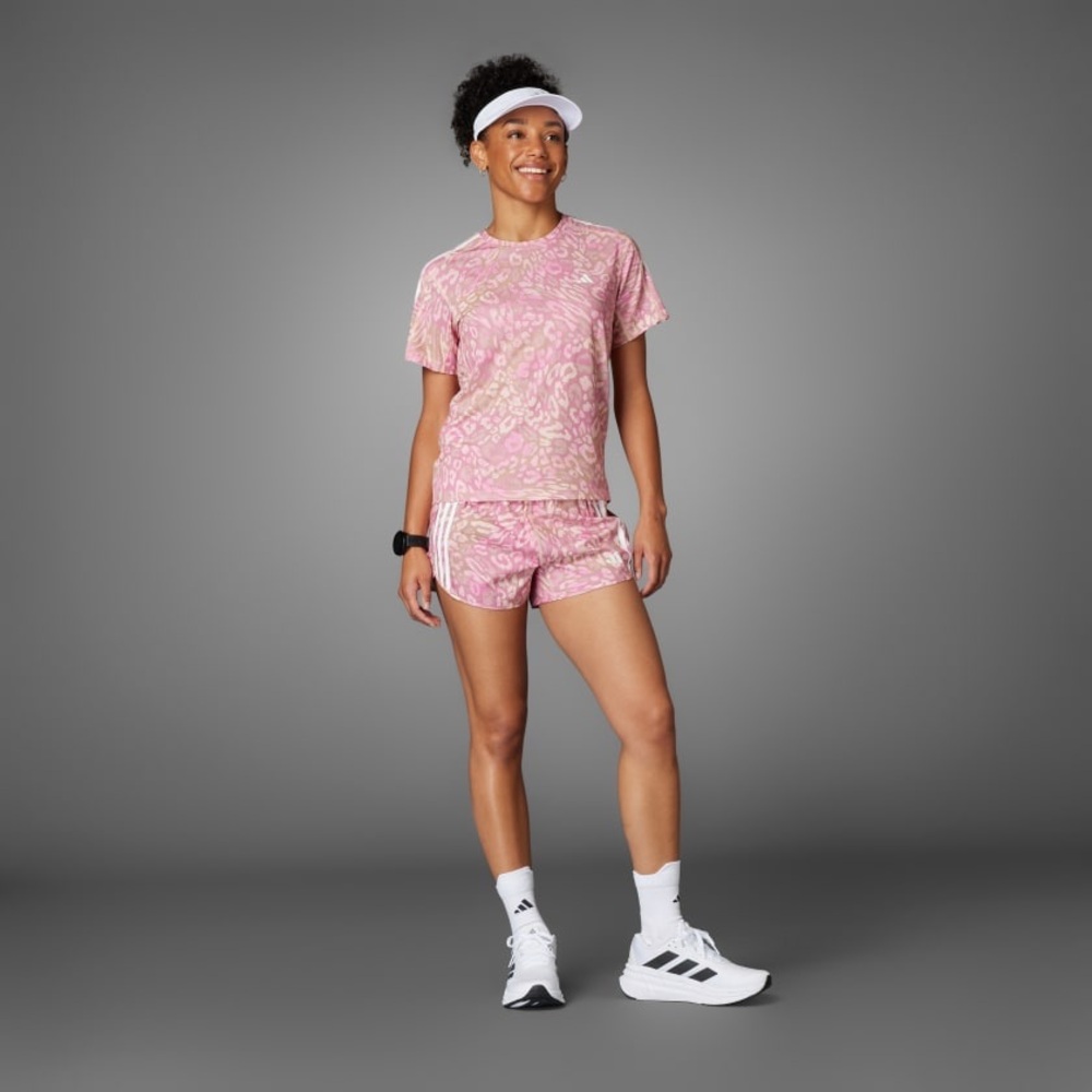 Adidas "Own the Run" Climacool 3-Stripe Running Shorts - JC7410 - X-SMALL
